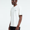 Palmes - Logo T-Shirt in Broken White