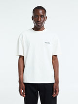 Palmes - Logo T-Shirt in Broken White