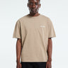 Palmes - Logo T-Shirt in Fossil