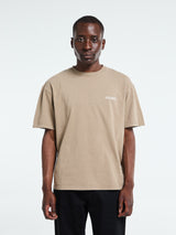 Palmes - Logo T-Shirt in Fossil