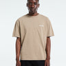 Palmes - Logo T-Shirt in Fossil