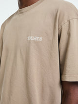 Palmes - Logo T-Shirt in Fossil
