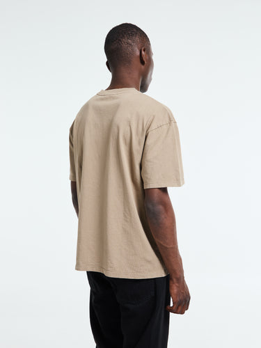 Palmes - Logo T-Shirt in Fossil