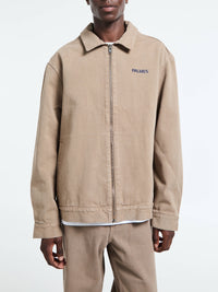 Palmes - Forever Zip Jacket in Fossil