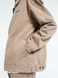 Palmes - Forever Zip Jacket in Fossil