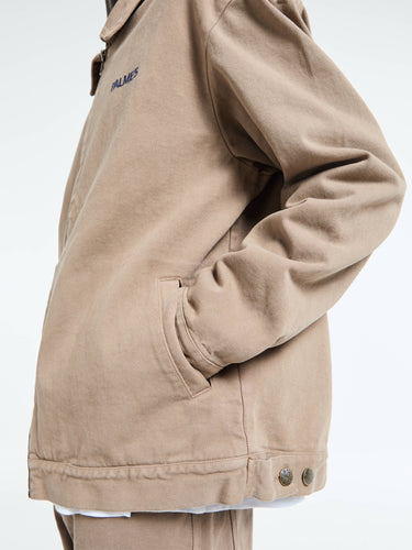 Palmes - Forever Zip Jacket in Fossil