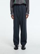 Palmes - Lucien Herringbone Trousers in Black