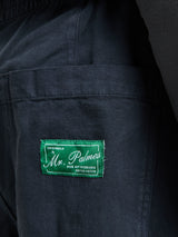 Palmes - Lucien Herringbone Trousers in Black