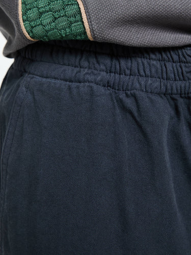 Palmes - Lucien Herringbone Trousers in Black