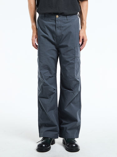 Palmes - Ripstop Cargo Trousers in Charcoal