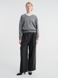 Dunst - Winter Flannel Slacks in Charcoal Grey