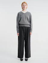 Dunst - Winter Flannel Slacks in Charcoal Grey