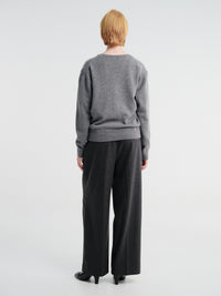 Dunst - Winter Flannel Slacks in Charcoal Grey