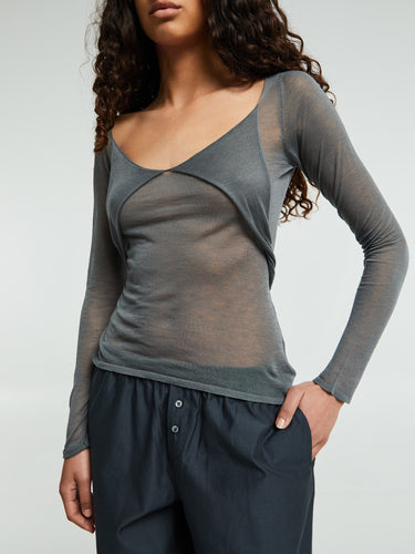 Paloma Wool - Clyo Top in Grey