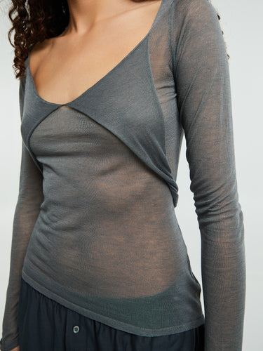 Paloma Wool - Clyo Top in Grey