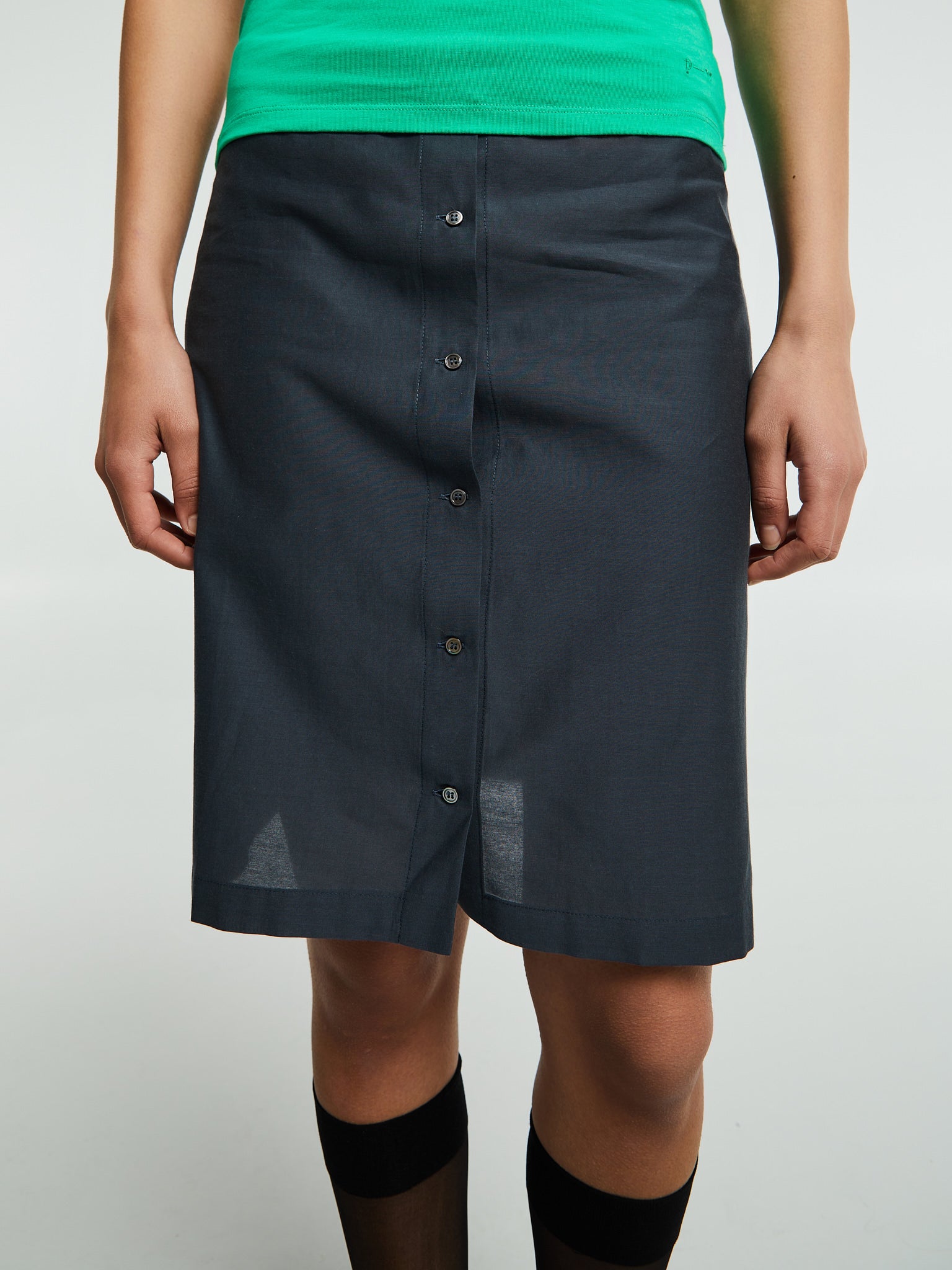 Paloma Wool - Ice Tea Skirt in Dark Grey