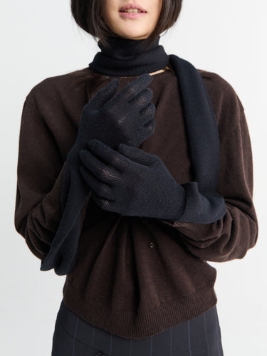 Paloma Wool - Flauta Scarf in Dark Grey