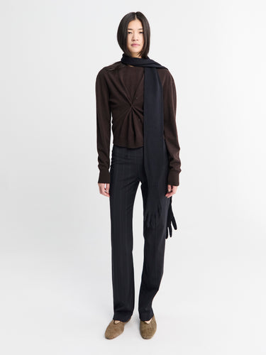 Paloma Wool - Flauta Scarf in Dark Grey