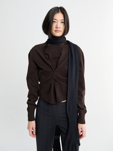 Paloma Wool - Clor Cardigan in Brown
