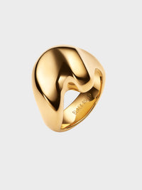 Maria Black - Palomino Saddle Ring in Gold Plating