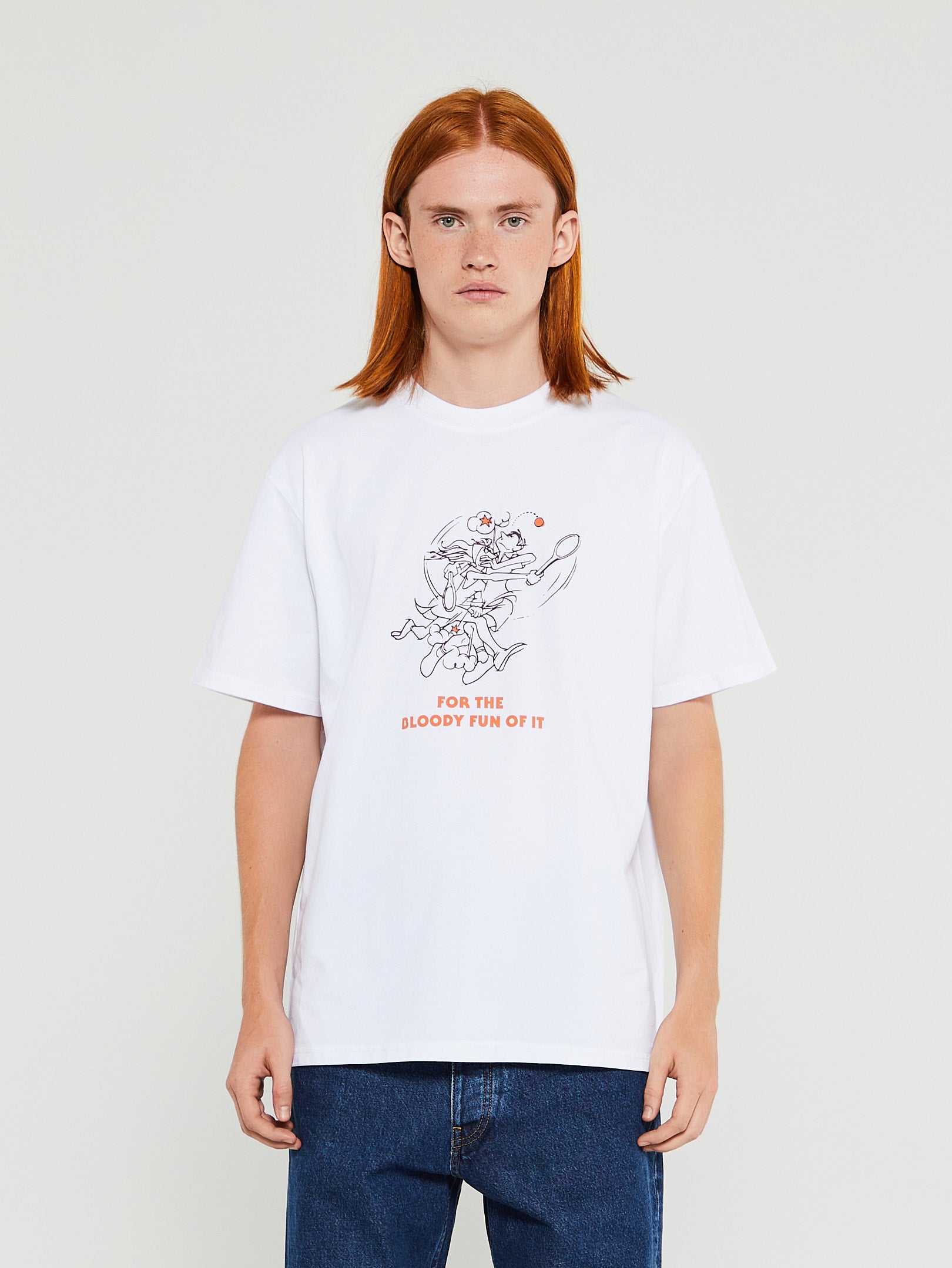 Palmes - Bloody T-Shirt in White