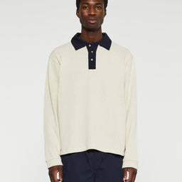 Palmes - Toni Rugby Shirt in Off-White