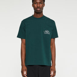 Palmes - Vichi Pocket T-Shirt in Green