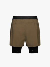 Pas Normal Studios - T.K.O. Balance 2-in-1 Shorts in Dark Stone