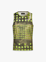 Pas Normal Studios - Men's T.K.O. Balance Singlet in T.K.O. Moss Green