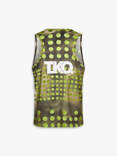 Pas Normal Studios - Men's T.K.O. Balance Singlet in T.K.O. Moss Green