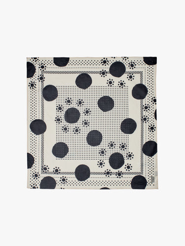 Off-Race Bandana in Off White