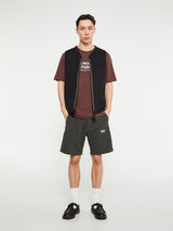 Pas Normal Studios - Off-Race Logo T-shirt in Deep Brown