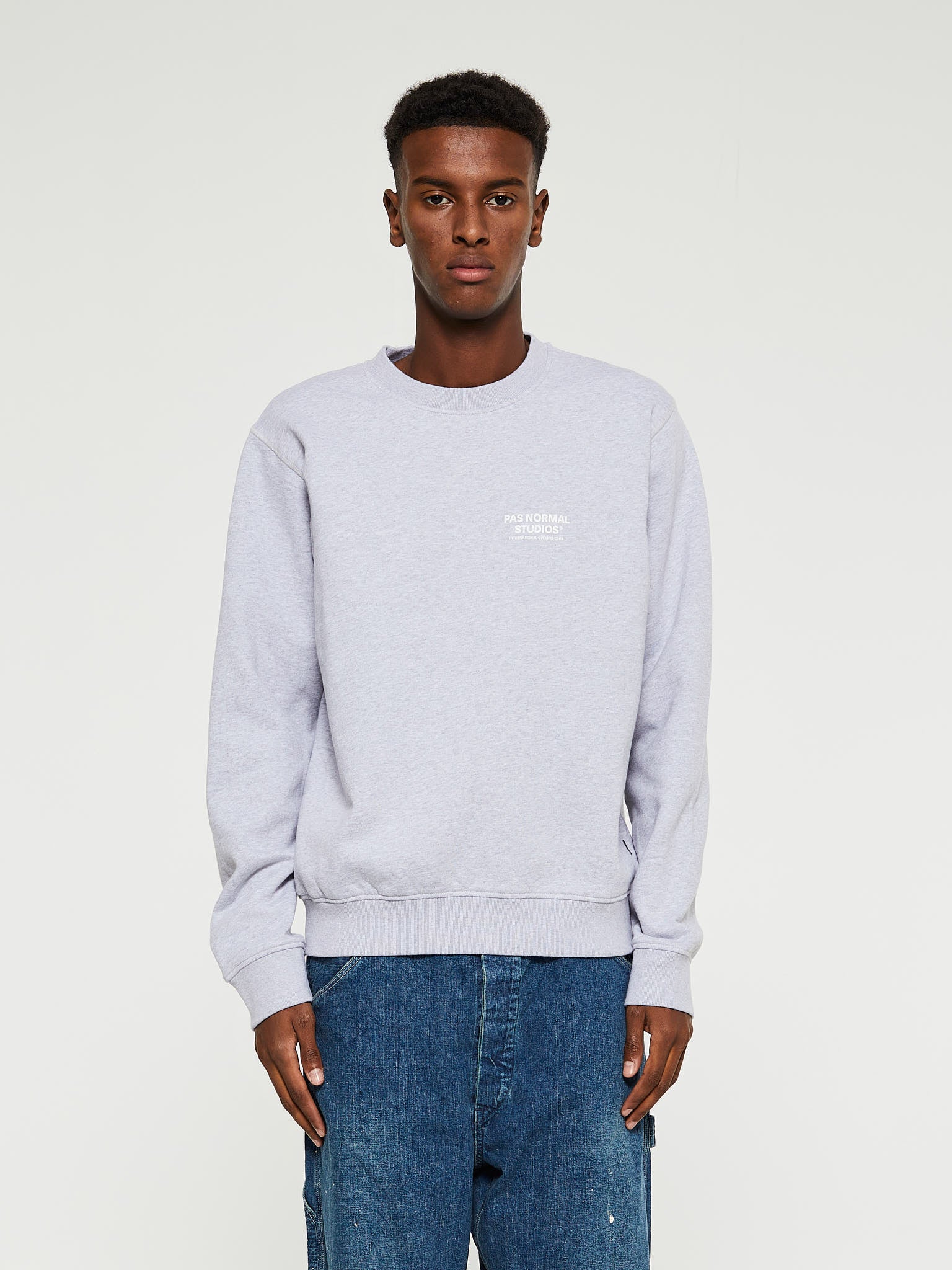 Pas Normal Studios - Off-Race PNS Sweatshirt in Grey