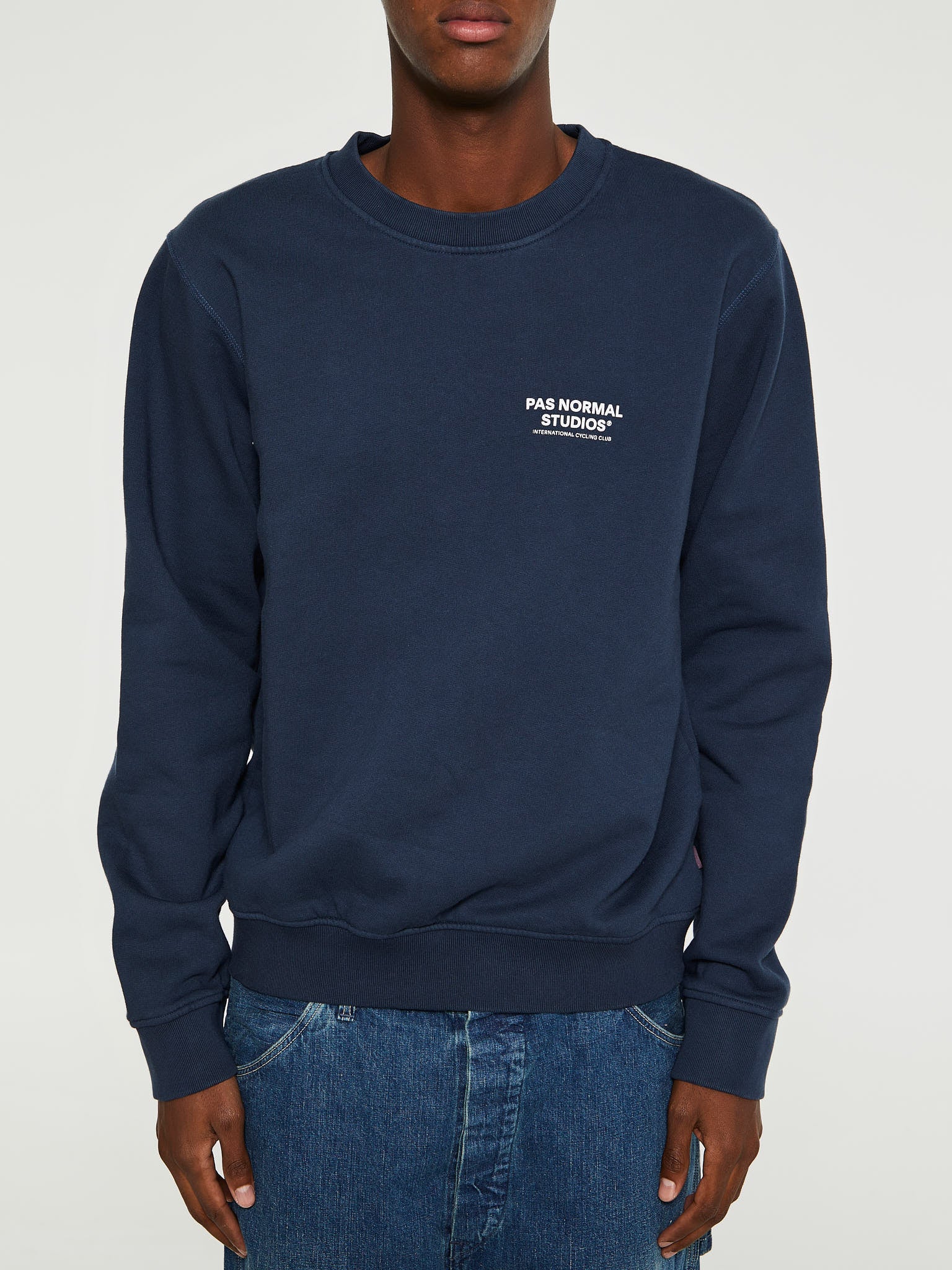 Pas Normal Studios - Off-Race PNS Sweatshirt in Navy