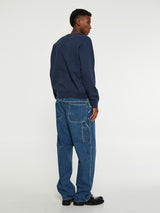 Pas Normal Studios - Off-Race PNS Sweatshirt in Navy