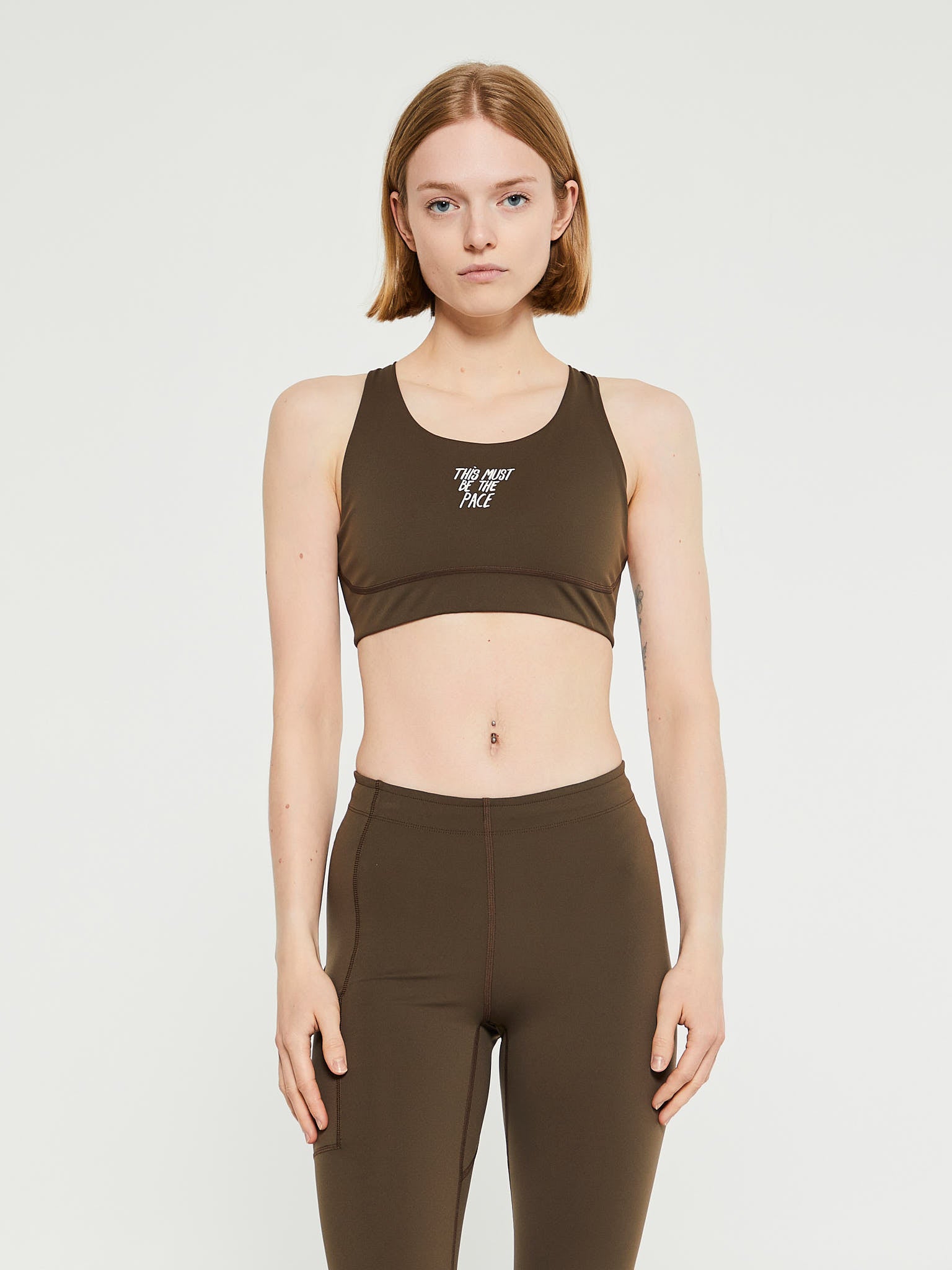 Pas Normal Studios - Women's Balance Bra in Dusty Brown