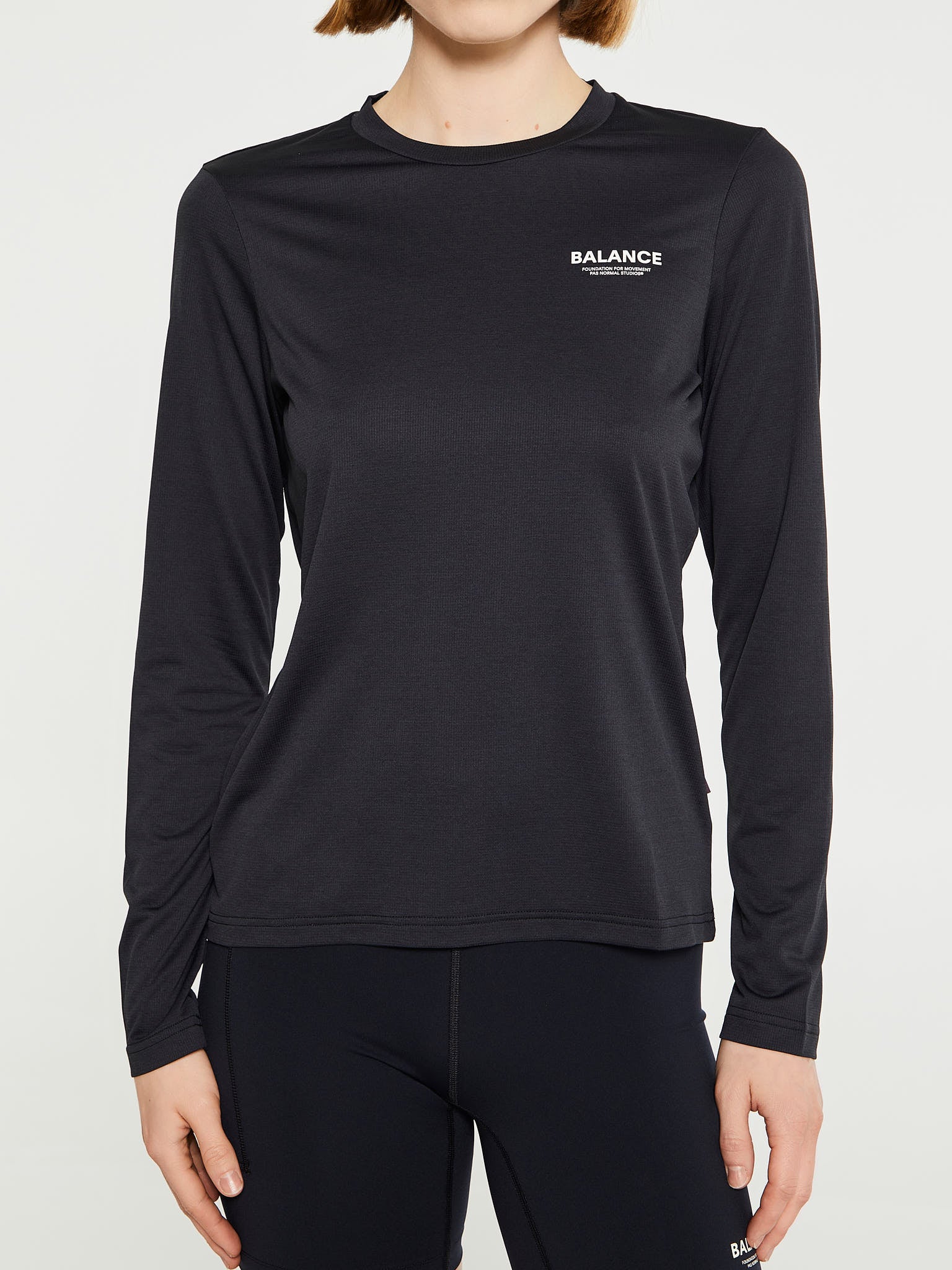 Pas Normal Studios - Women's Balance Long Sleeve T-Shirt in Black