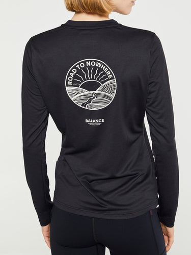 Pas Normal Studios - Women's Balance Long Sleeve T-Shirt in Black