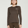 Pas Normal Studios - Women's Balance Long Sleeve T-Shirt in Dusty Brown