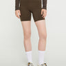 Pas Normal Studios - Women's Balance Short Tights in Dusty Brown