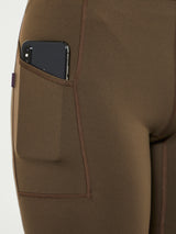 Pas Normal Studios - Women's Balance Short Tights in Dusty Brown