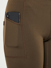 Pas Normal Studios - Women's Balance Short Tights in Dusty Brown