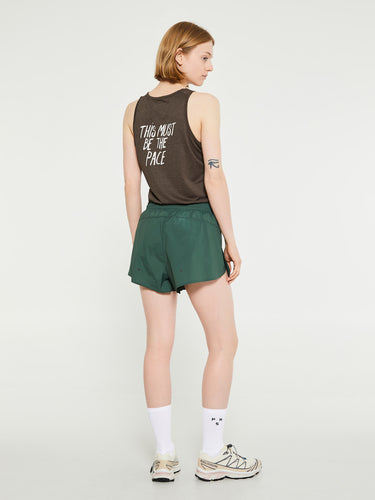 Pas Normal Studios - Women's Balance Shorts in Forest Green