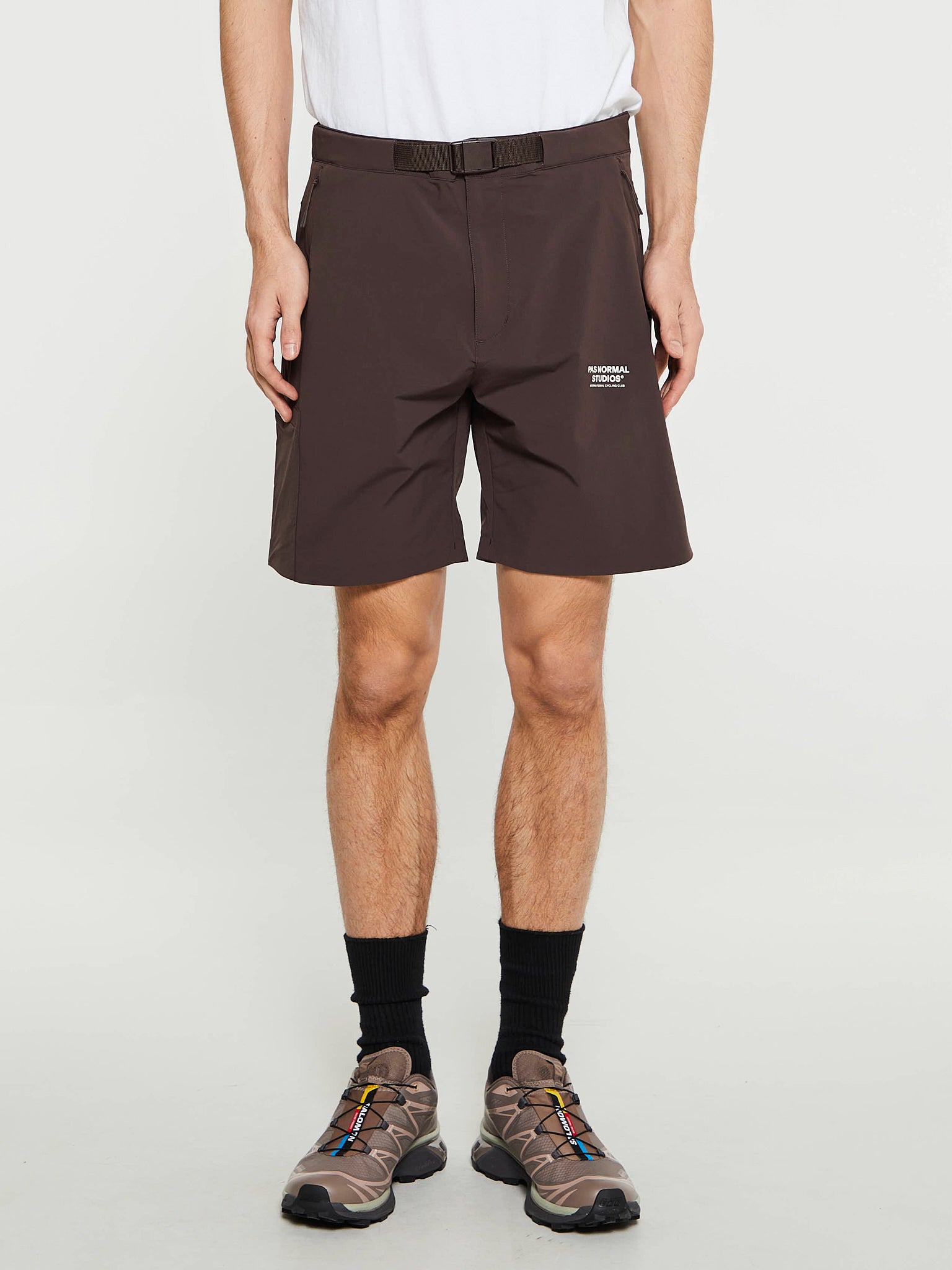 Pas Normal Studios - Off-Race Shorts in Light Brown