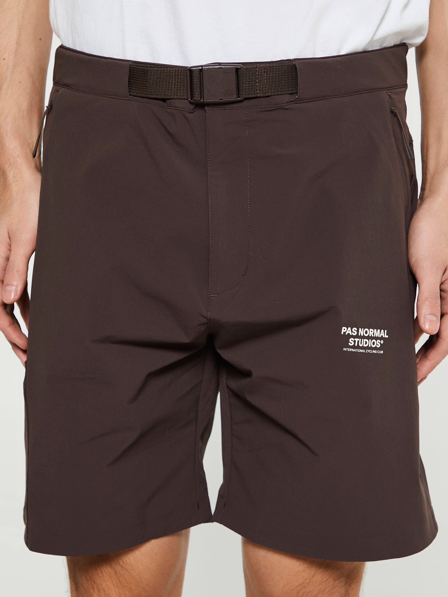 Pas Normal Studios - Off-Race Shorts in Light Brown