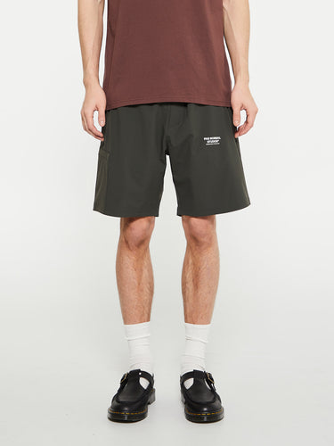 Pas Normal Studios - Off-Race Shorts in Dark Olive