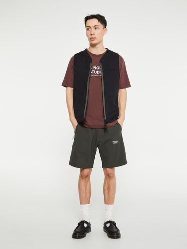 Pas Normal Studios - Off-Race Shorts in Dark Olive