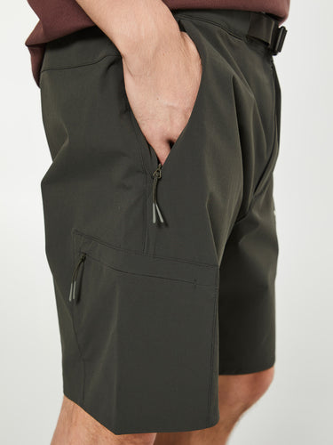 Pas Normal Studios - Off-Race Shorts in Dark Olive