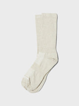 Pas Normal Studios - Escapism Melange Socks in Cream