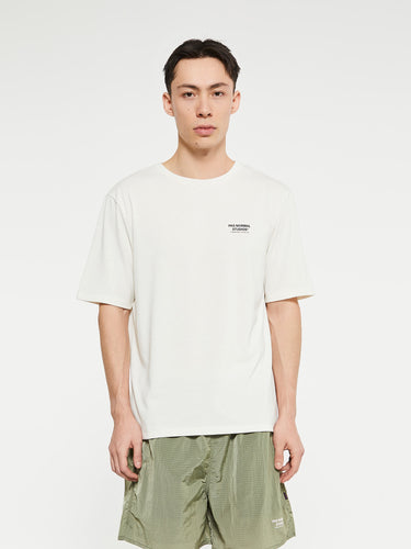 Pas Normal Studios - Off-Race Lightweight T-Shirt in Off-white